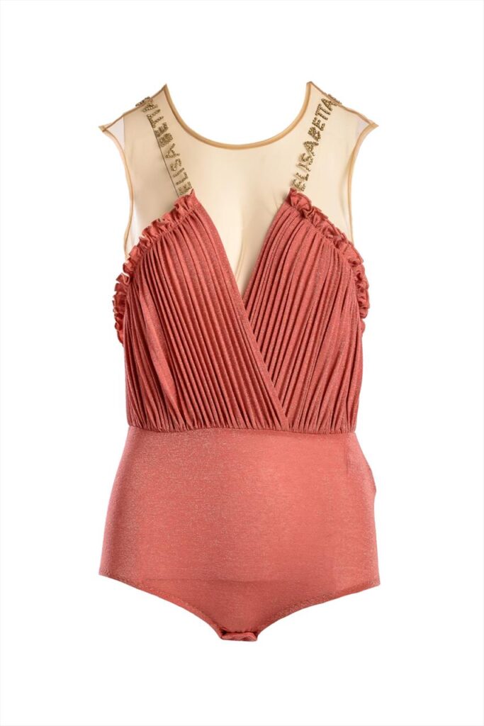 Sleeveless body in lurex Elisabetta Franchi | Tsigaloglou
