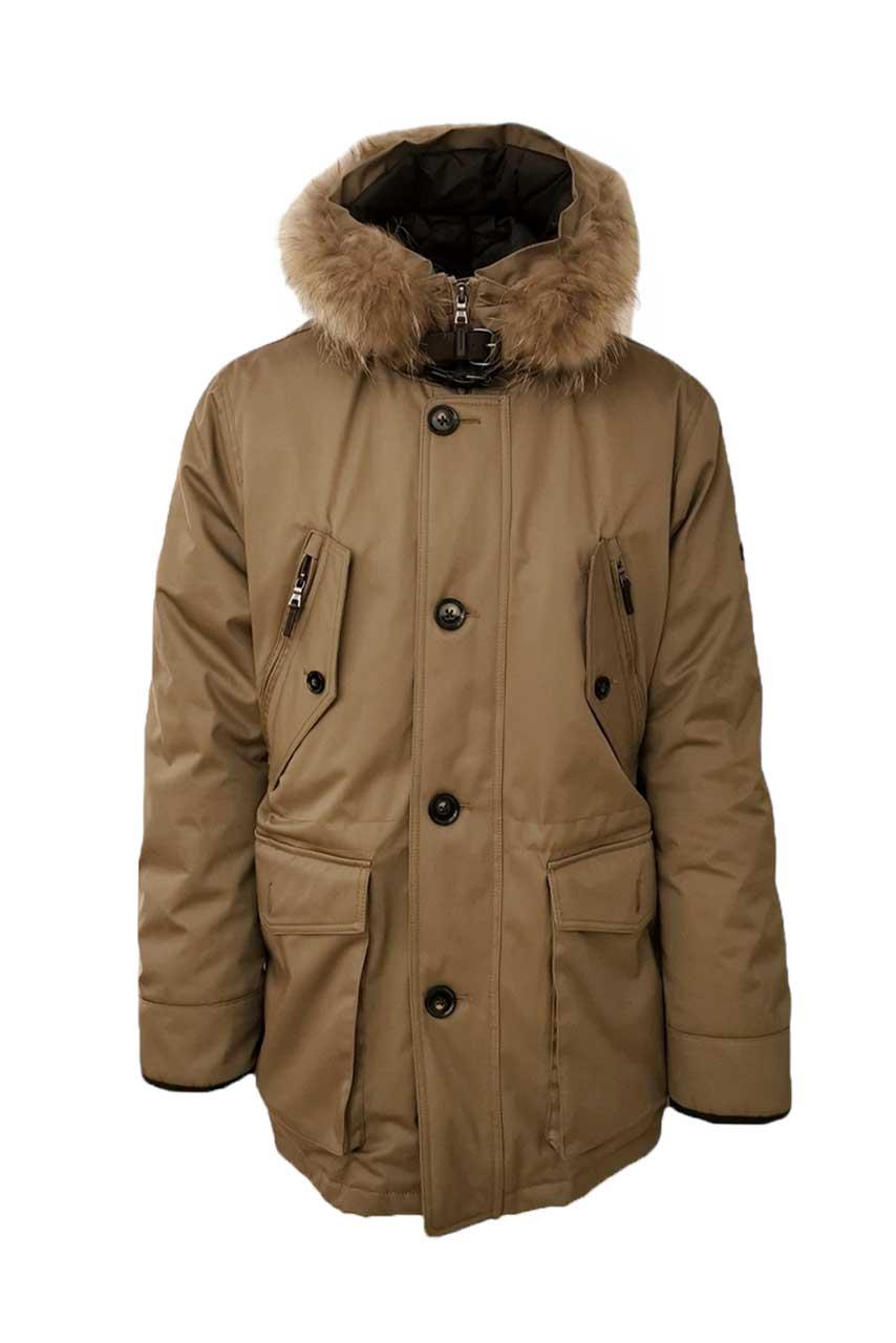 Fur Hooded Arctic Parka Hackett | Tsigaloglou Collection