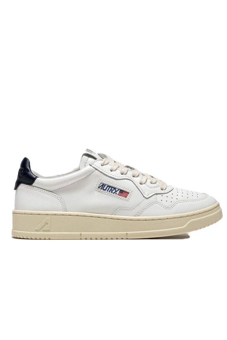 ★AUTRY★DALLAS LOW SNEAKERS IN LEATHER COLOR WHITE★ Autry - Dallas Leather low-top sneakers White - The Corner